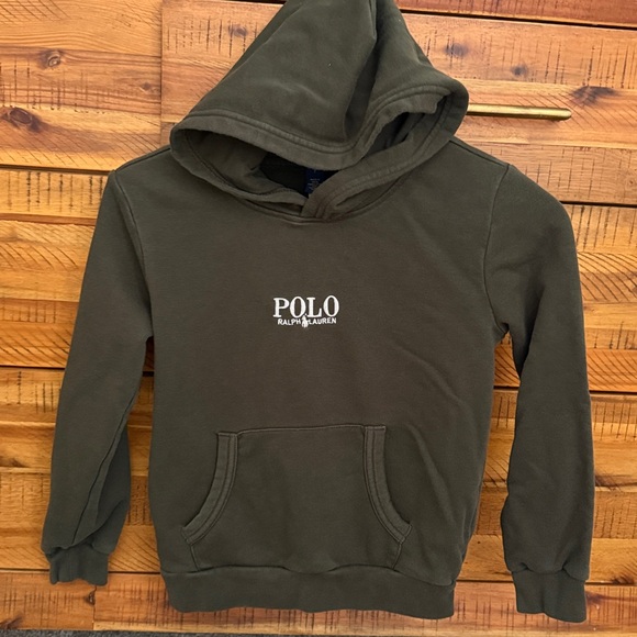 Polo Ralph Lauren Olive Hoodie and Joggers Set - Picture 6 of 8